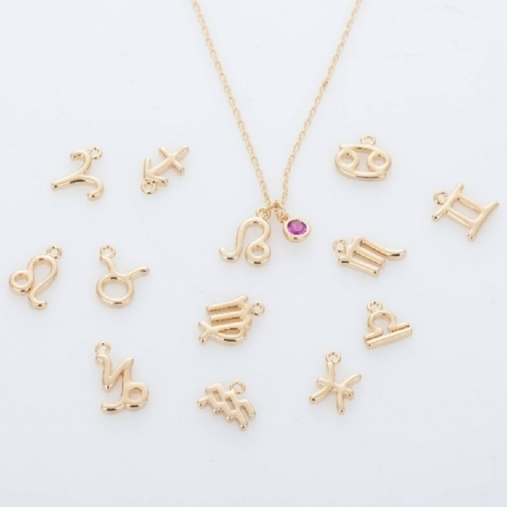 Astrological Zodiac Pendant Necklace